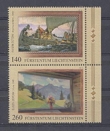 Совместный выпуск Лихтенштейн Россия. Лихтенштейн 2013 год.  Художник Е. Зотов