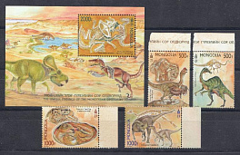 Доисторические животные. Монголия 2022 год . Динозавры.