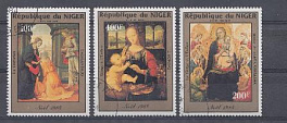 10. Живопись. Республика Нигер 1984 год. 