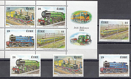 Паровозы. Ирландия 1984 год.