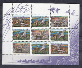 МЛ (35- 37). Россия 1992 год. Фауна . Утки.