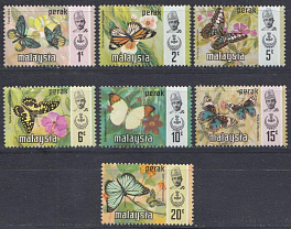 Бабочки. Малайзия  Перак  1971 год.