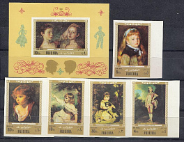 Живопись. Фуджейра. Детские портреты.