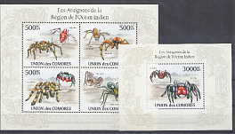 Насекомые 2010 год. Коморские острова. Пауки.