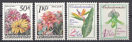Флора. Цветы.  Чехословакия 1980 год.