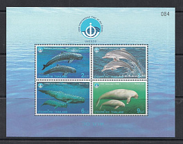 Дельфины и киты. Таиланд 1998 год. Изучение Океана. ЮНЕСКО. 