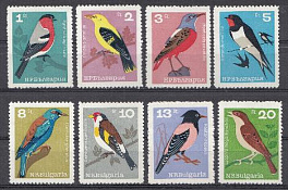 Птицы. Болгария 1965 год **