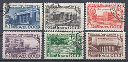 1397- 1402  СССР  1950 - 1955 гг.  25 лет Узбекской ССР.