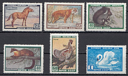 2240- 2245  СССР 1959 год. Фауна СССР.