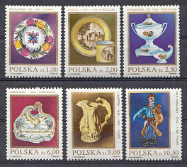 Искусство. Польша 1982 год. Фарфор.