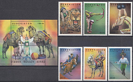 Искусство. Цирк. Узбекистан 1999 год.