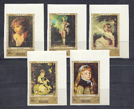 Живопись. ОАЭ Фуджейра . Детские портреты.