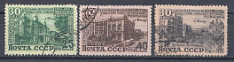 1440-  1442  СССР 1950 год. 30 лет Азербайджанской  ССР.